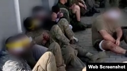 Скриншот с видео, опубликованного в телеграм-канале украинского проекта «Хочу жить»