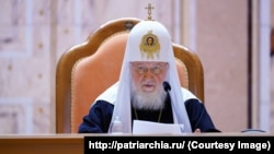 Russian Orthodox Patriarch Kirill (file photo)