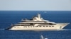 The Dilbar, the fourth-longest yacht in the world, is the property of Russian oligarch Alicher Ousmanov.