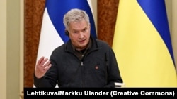 Finnish President Sauli Niinisto (file photo)