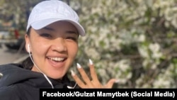 Kyrgyz blogger Gulzat Alymkulova, aka Gulzat Mamytbek (file photo)