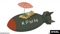 Политическая карикатура Евгении Олейник