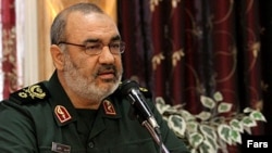 Hossein Salami, deputy commander of the Islamic Revolutionary Guard Corps (file photo)