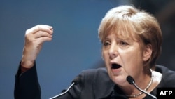 German Chancellor Angela Merkel