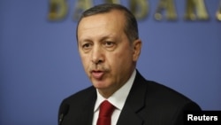 Turkey's Prime Minister Recep Tayyip Erdogan