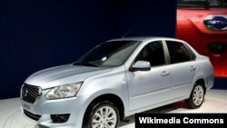 Автомобиль Datsun on-Do, созданный на основе Lada Granta, который выпускали предприятия группы «АвтоВАЗ», иллюстративное фото