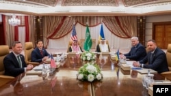 US and Ukrainian officials meet in Jeddah for high-stakes talks over how to end the war in Ukraine on March 11.