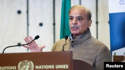 Pakistani Prime Minister Shahbaz Sharif (file photo)