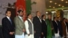 Members of the Afghan Electoral Alliance meeting in August.