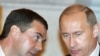 Dmitry Medvedev and Vladimir Putin (file photo)