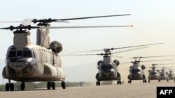 The drills will include testing the flight readiness of more than 200 helicopters. (file photo)