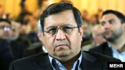 Iranian Central Bank Governor Abdolnaser Hemmati (file photo)