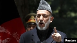 Afghan President Hamid Karzai