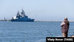 Корвет Балтийского флота ВМФ России участвует в военных учениях «Запад-2017», сентябрь 2017 года. Иллюстрационное фото