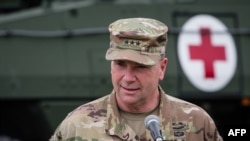 Former U.S. Army commander in Europe Lieutenant General Ben Hodges (file photo)