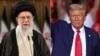 Iranian supreme leader Ayatollah Ali Khamenei (left) and U.S. President Donald Trump (composite file photo)