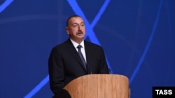 Azerbaijani President Ilham Aliyev made his remarks during the fifth News Agencies World Congress in Baku on November 17. 