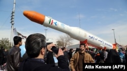 Iran launched the Simorgh, its most advanced satellite-carrying rocket to date, in July.