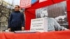 Aleksei Denisyuk has long been attempting to drum up support for a Stalin monument in Novosibirsk. 