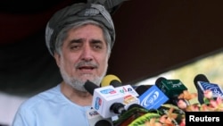 Abdullah Abdullah is thought to be a leading contender in Afghanistan's upcoming presidential election. 