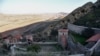 Some parts of the ancient Davit Gareja monastery complex lie astride Georgia's border with Azerbaijan.