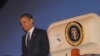 President Obama steps off Air Force One upon arrival in Ankara