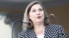 Victoria Nuland, then-assistant secretary of state for European and Eurasian affairs, speaks during a visit to Belgrade in July 2016. 