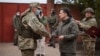 Ukrainian President Visits Eastern Front As Tensions With Russia Rise