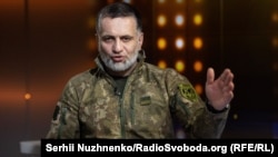 Ахмад Ахмедов, президент Всеукраинского конгресса народов Дагестана, воюющий в составе ВСУ, во время интервью Радио Свобода. Киев, 27 октября 2022 года