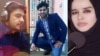 RFE/RL journalists Sabawoon Kakar (left), Abadullah Hananzai (center), and Maharram Durrani were killed in Kabul on April 30, 2018.