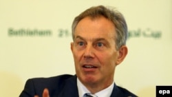 Former British Prime Minister Tony Blair