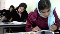 The Taliban has banned women from taking entrance exams for private universities in Afghanistan. (file photo)