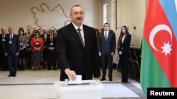 Azerbaijani President Ilham Aliyev (file photo)