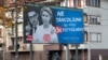 The billboards depict Ursula Von der Leyen alongside Alex Soros, the son of liberal Hungarian-born financier George Soros.