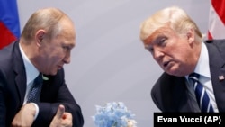 Владимир Путин и Дональд Трамп