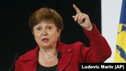 International Monetary Fund Managing Director Kristalina Georgieva (file photo)