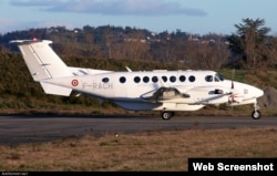 Новейший французский самолет радиоэлектронной разведки и наблюдения Beechcraft King Air 350 ER/ALSR VADOR ВКС Франции