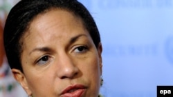 Susan Rice, the U.S. ambassador to the UN, said the door was still open to Iran to accept offers to resolve the crisis through dialogue.