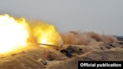 Military exercises in Azerbaijan