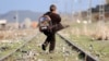 Disused rail tracks which used to connect Turkey and Armenia in Akkaya, near Kars.