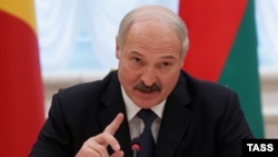 Александр ЛукашенкоKazakhstan -- Belarusian President Alyaksandr Lukashenka at a summit of CIS leaders in Minsk, October 10, 2014