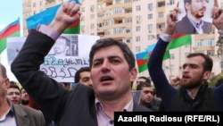 Azerbaijani oppositionist Asif Yusifli (file photo)