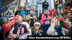 Военный парад в Севастополе, 9 мая 2017 года