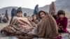 Afghan refugees rest at a camp near the Torkham Pakistan-Afghanistan border crossing in Afghanistan on November 3, 2023. More than half a million Afghans were forced to leave Pakistan when Islamabad announced its plans to expel "undocumented foreigners."