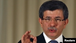 Turkey's Foreign Mininster Ahmet Davutoglu