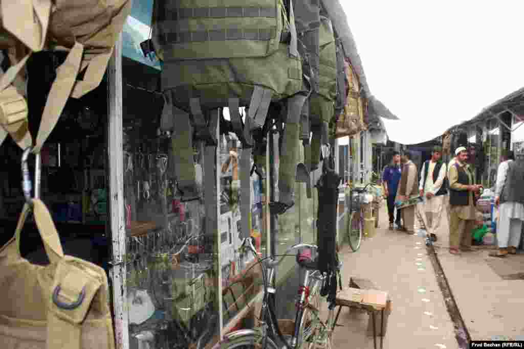 The &quot;Obama Bazaar&quot; in Kabul. The market has previously been known as the &quot;Bush Bazaar&quot; and the &quot;Brezhnev Bazaar.&quot;