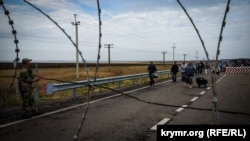 На КПВВ «Каланчак», иллюстрационное фото