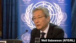 Tadamichi Yamamoto heads the UN Assistance Mission in Afghanistan. (file photo)